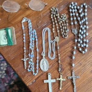 Vintage Religious Rosary Collection